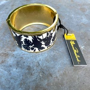 Florence Broadhurst Cockatoo enamel bracelet
